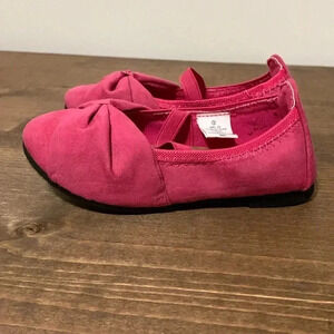 Girls Bumble Birdie Pink Flats Size 9 EUC